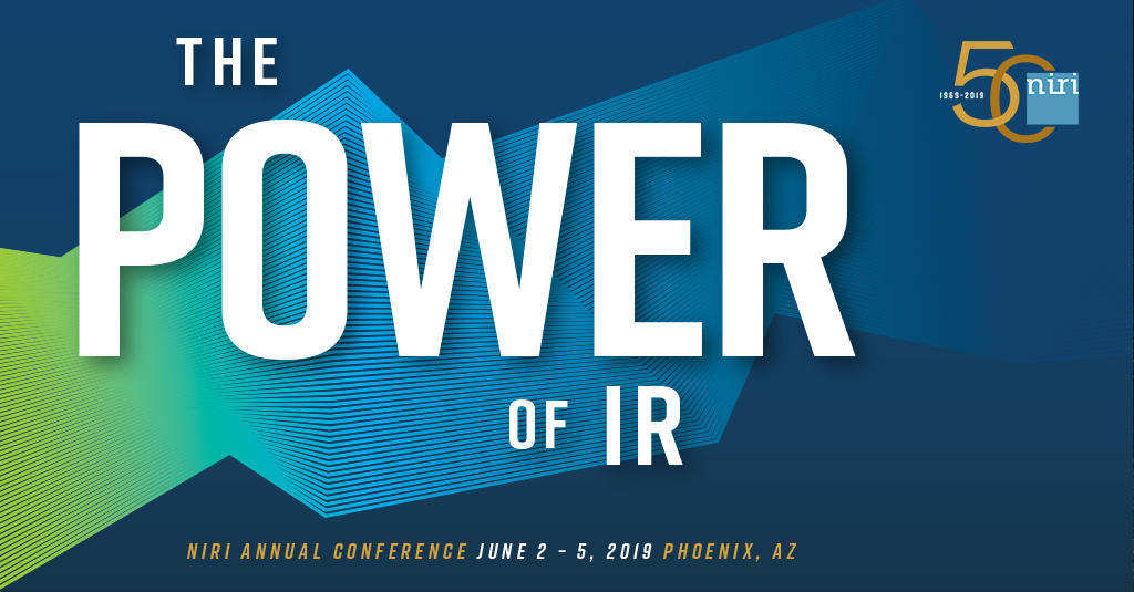 NIRI - 2019 Annual Conference