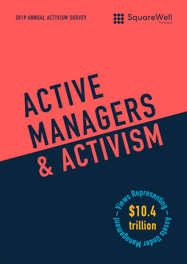 Active Managers and Activism