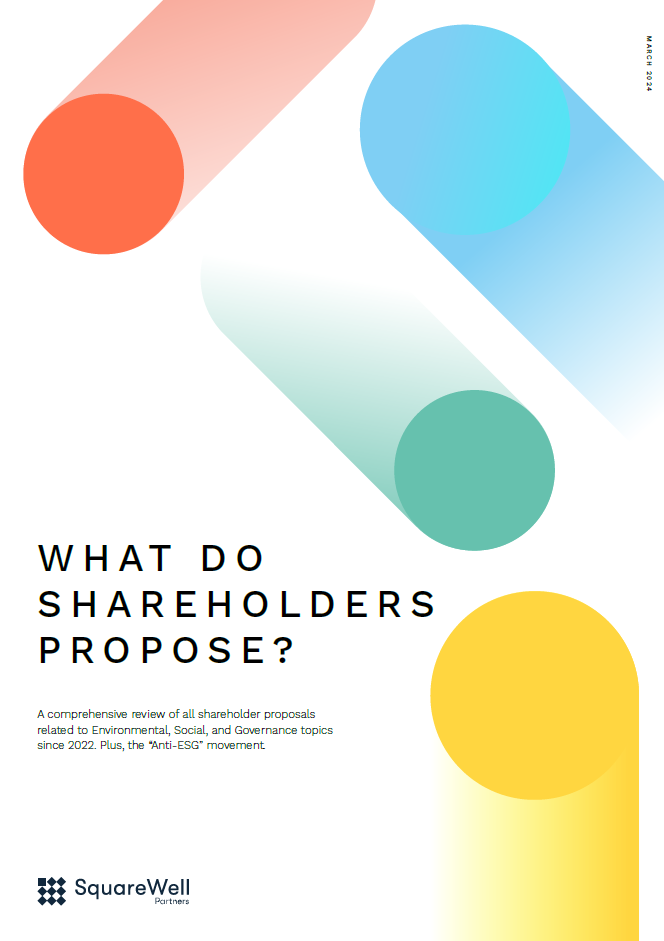 What Do Shareholders Propose?